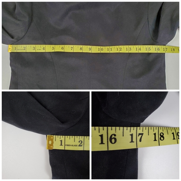 Anthro Cartonnier Travelogue drape front blazer - Picture 6 of 7